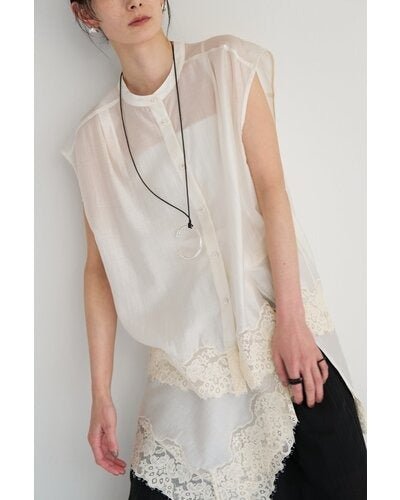 【CHIGNON 2026 SUMMER COLECTION】レースシアーフレンチBL - Champdelarose
