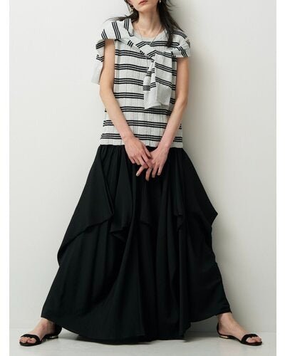 【CHIGNON 2026 SUMMER COLECTION】ミニマルクルーネックCDトップス - Champdelarose