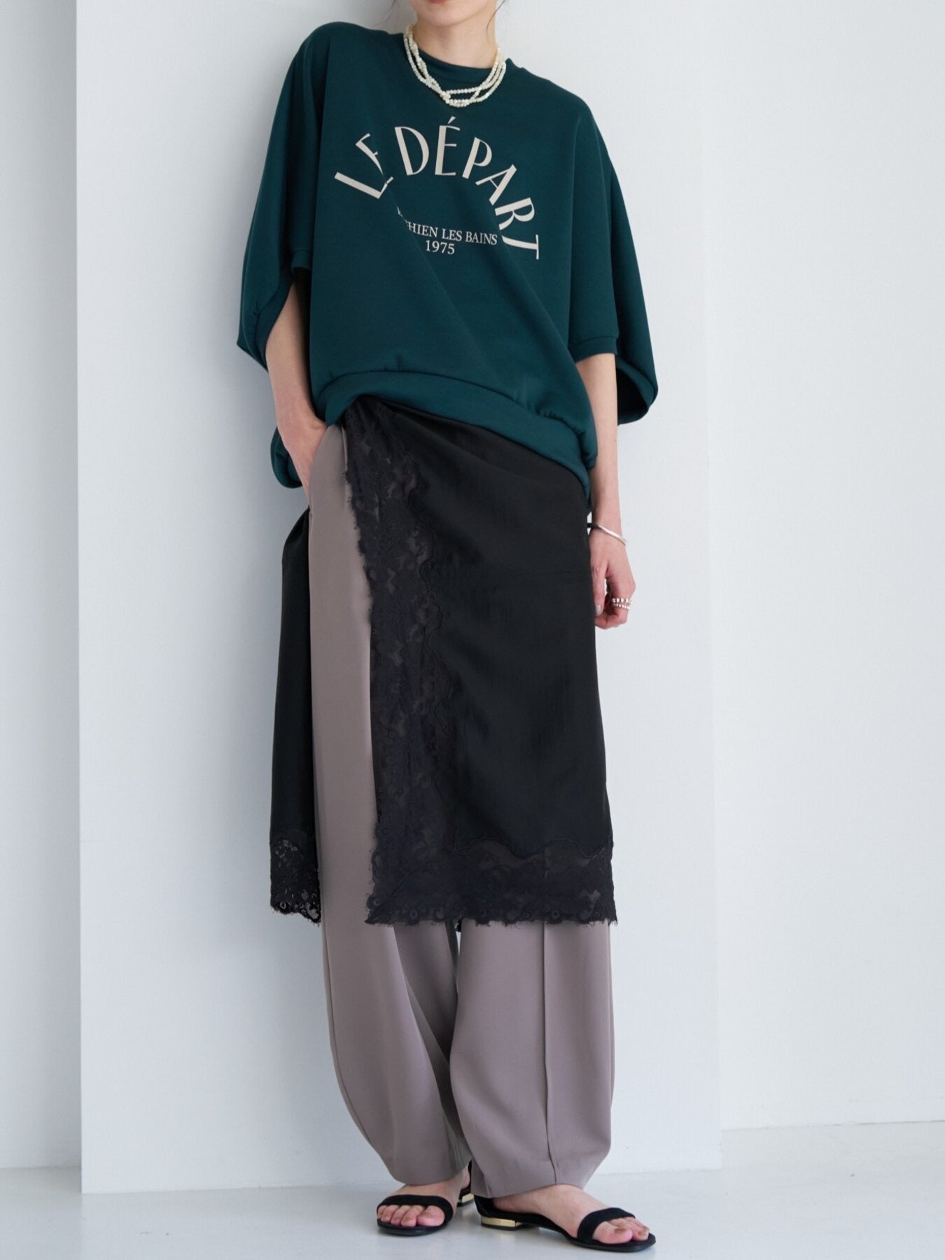 【CHIGNON 2026 SUMMER COLECTION】"LE DEPART"ドルマンPO - Champdelarose