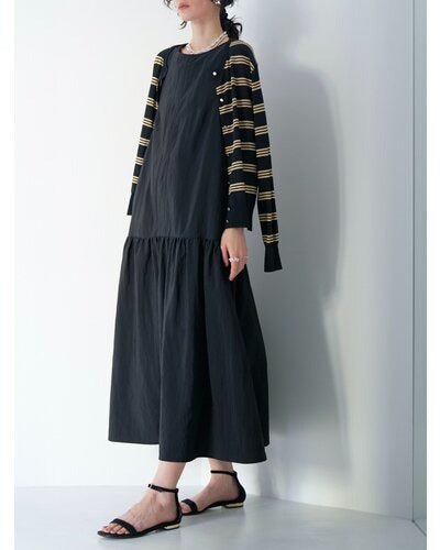 【CHIGNON 2026 SUMMER COLECTION】バッククロスティアードOP - Champdelarose