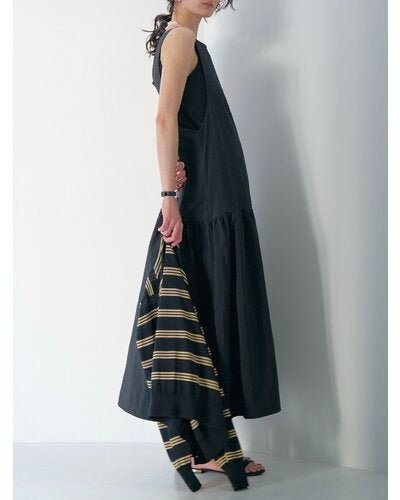【CHIGNON 2026 SUMMER COLECTION】バッククロスティアードOP - Champdelarose