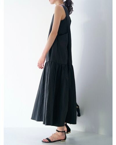 【CHIGNON 2026 SUMMER COLECTION】バッククロスティアードOP - Champdelarose