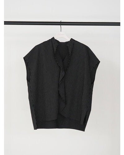 【CHIGNON 2026 SUMMER COLECTION】ラインフロントカーブヘムシャツPO - Champdelarose