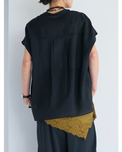 【CHIGNON 2026 SUMMER COLECTION】フロントカーブヘムシャツPO - Champdelarose