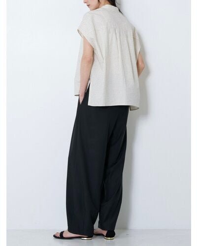 【CHIGNON 2026 SUMMER COLECTION】ラインフロントカーブヘムシャツPO - Champdelarose