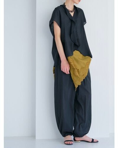 【CHIGNON 2026 SUMMER COLECTION】フロントカーブヘムシャツPO - Champdelarose