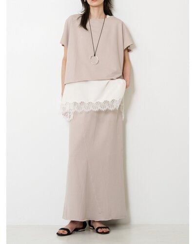 【CHIGNON 2026 SUMMER COLECTION】ミニ裏毛ルーズPO - Champdelarose