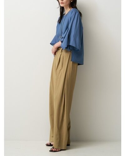 【CHIGNON 2026 SUMMER COLECTION】サイドタックワイドPT - Champdelarose