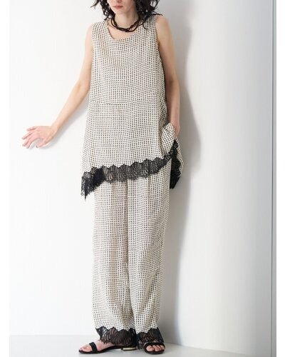 【CHIGNON 2026 SUMMER COLECTION】レーストリムドットイージーPT - Champdelarose