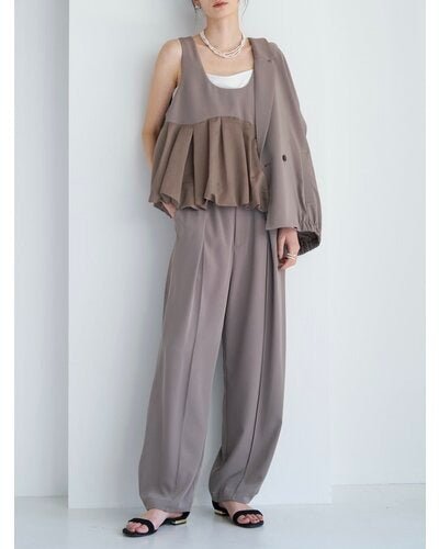 【CHIGNON 2026 SUMMER COLECTION】ドレープコクーンPT - Champdelarose