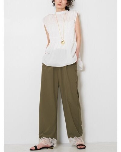 【CHIGNON 2026 SUMMER COLECTION】レースサテンイージーPT - Champdelarose