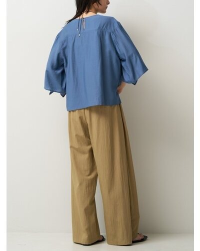 【CHIGNON 2026 SUMMER COLECTION】サイドタックワイドPT - Champdelarose