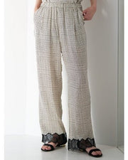 【CHIGNON 2026 SUMMER COLECTION】レーストリムドットイージーPT - Champdelarose