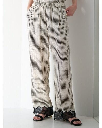 【CHIGNON 2026 SUMMER COLECTION】レーストリムドットイージーPT - Champdelarose