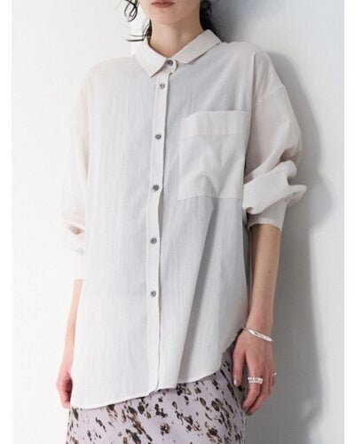 【CHIGNON 2026 SUMMER COLECTION】シアーオーバーSH - Champdelarose