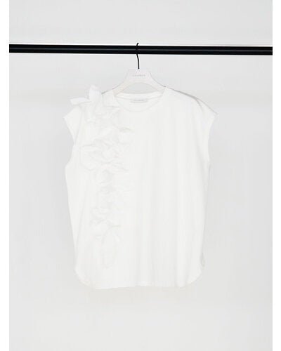 【CHIGNON 2026 SUMMER COLECTION】ブルームフリルTEE - Champdelarose