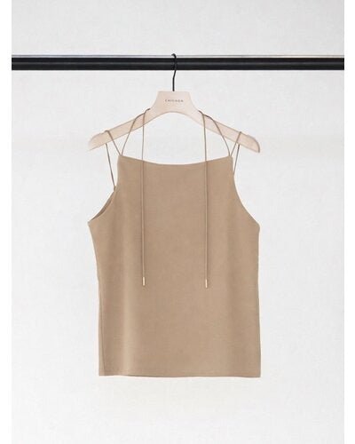 【CHIGNON 2026 SUMMER COLECTION】マルチWAYドロップコードキャミ - Champdelarose