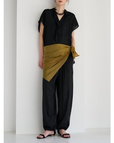 【CHIGNON 2026 SUMMER COLECTION】レースマルチWAYスカーフ - Champdelarose