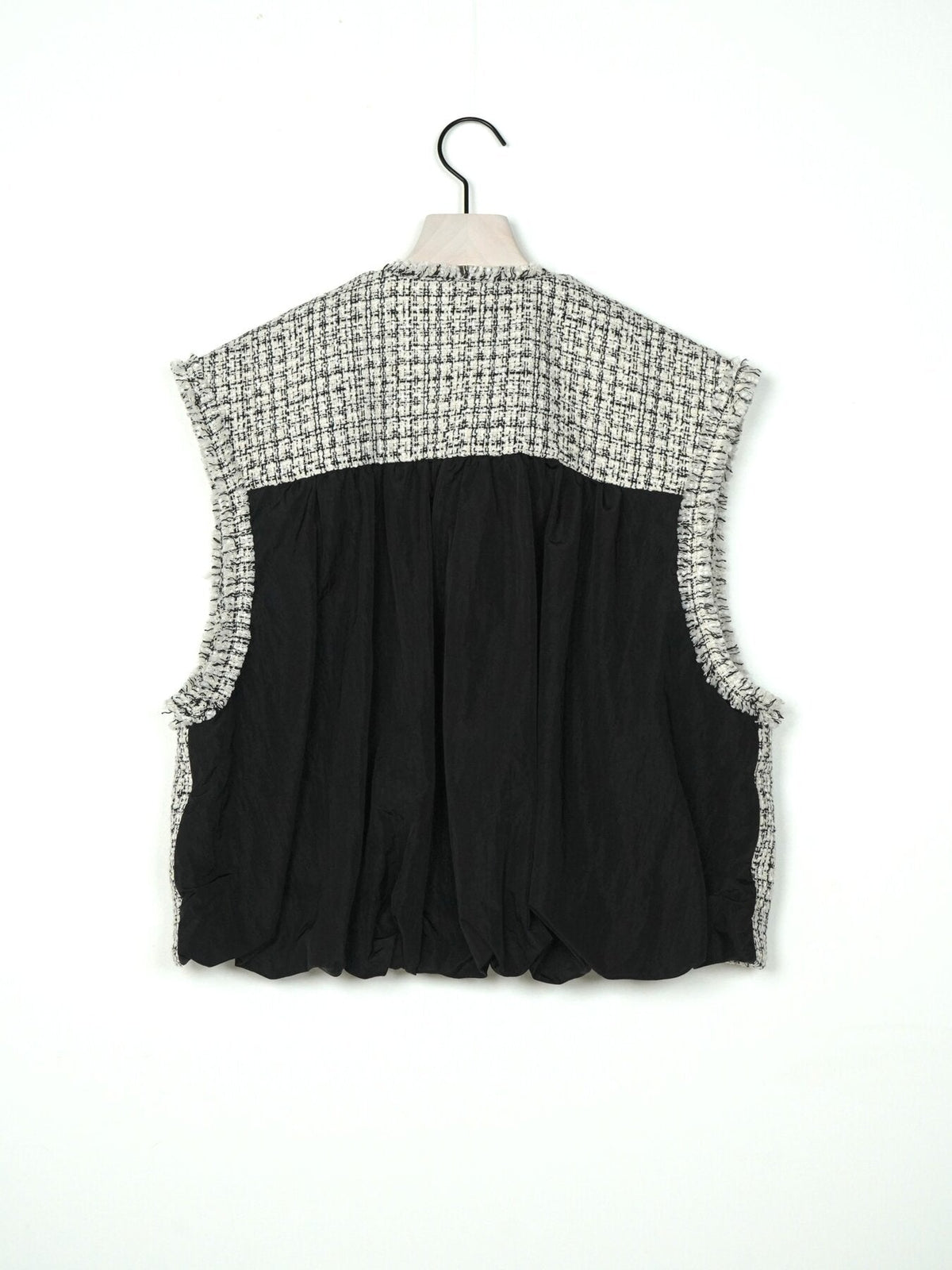 【CHIGNON 2027 PRE-SPRING】ミニマルツィードドッキングジレ - 12月下旬頃発送 - Champdelarose