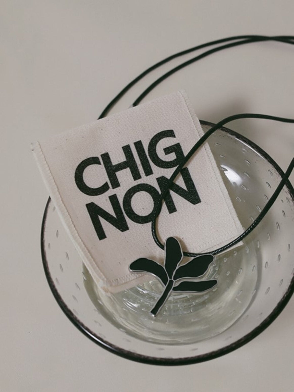 【CHIGNON 2027 PRE-SPRING】リーフエポブローチ&ネックレス - 12月下旬頃発送 - Champdelarose