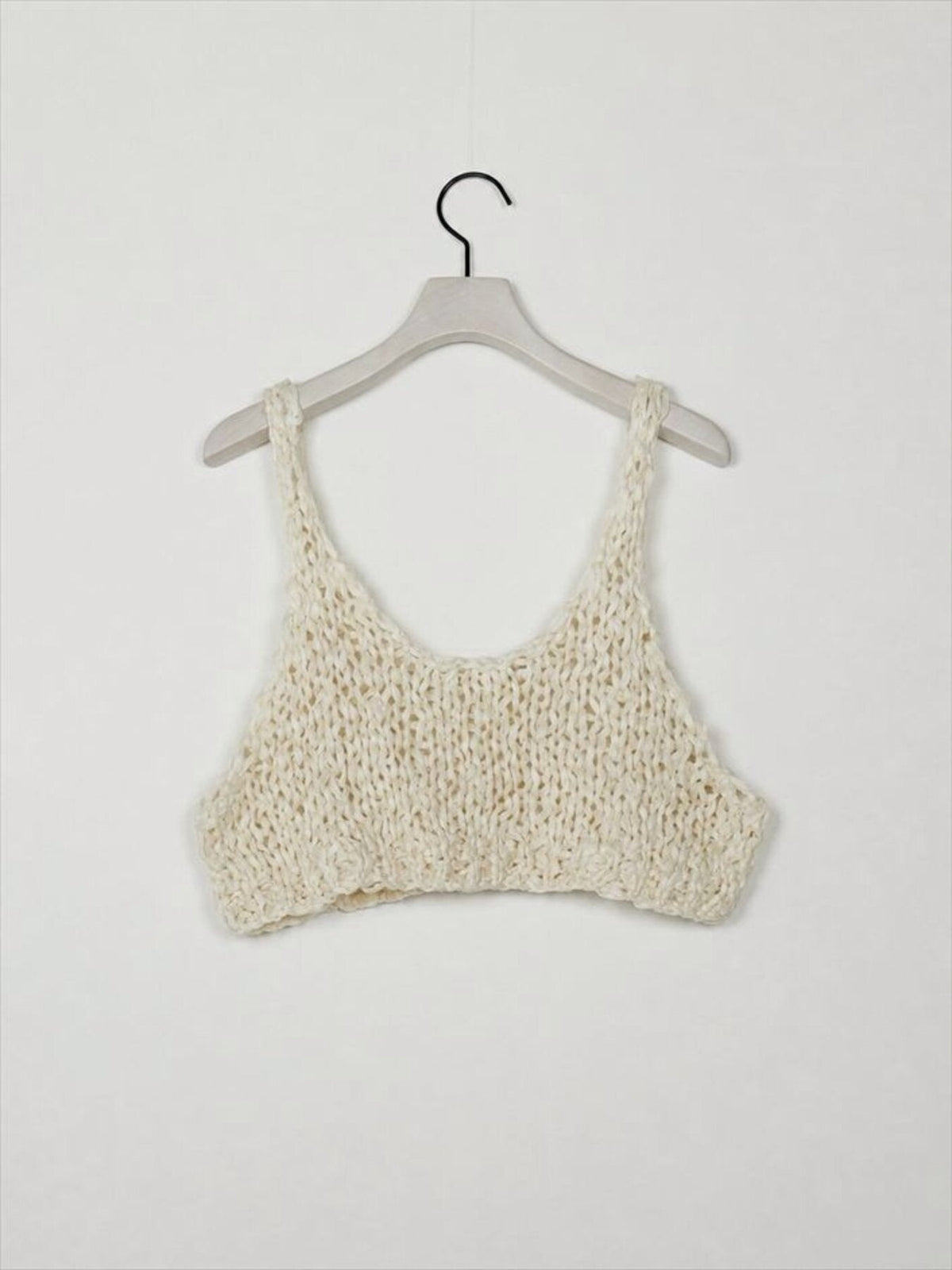 【CHIGNON 2027 PRE-SPRING】ハンドニットミニビスチェ - 12月中旬頃発送 - Champdelarose
