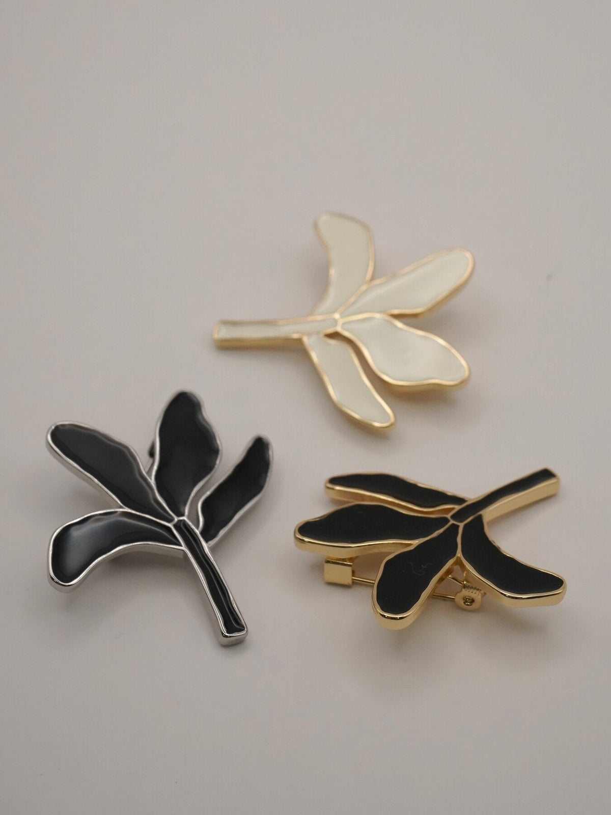 【CHIGNON 2027 PRE-SPRING】リーフエポブローチ&ネックレス - 12月下旬頃発送 - Champdelarose