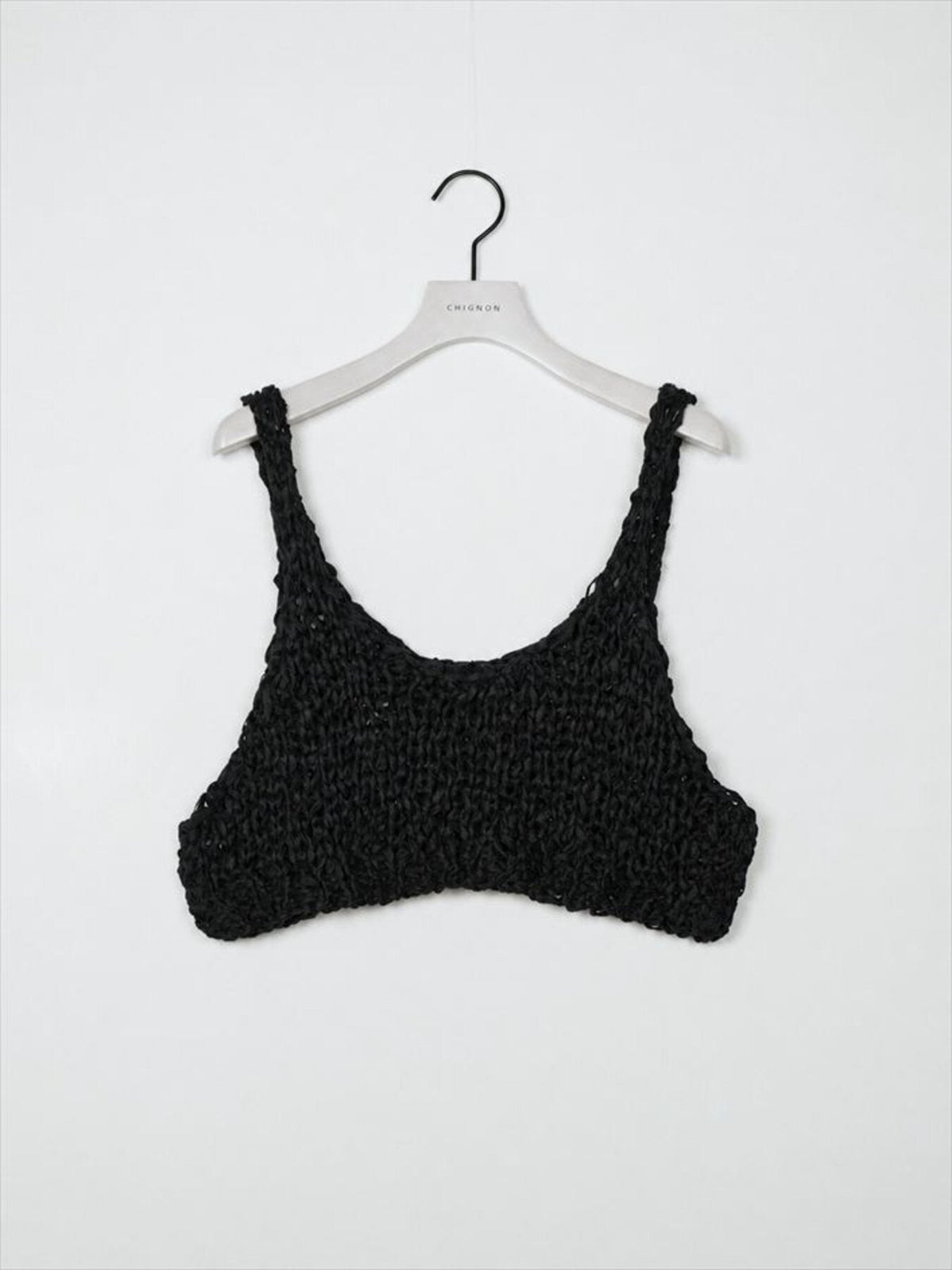 【CHIGNON 2027 PRE-SPRING】ハンドニットミニビスチェ - 12月中旬頃発送 - Champdelarose