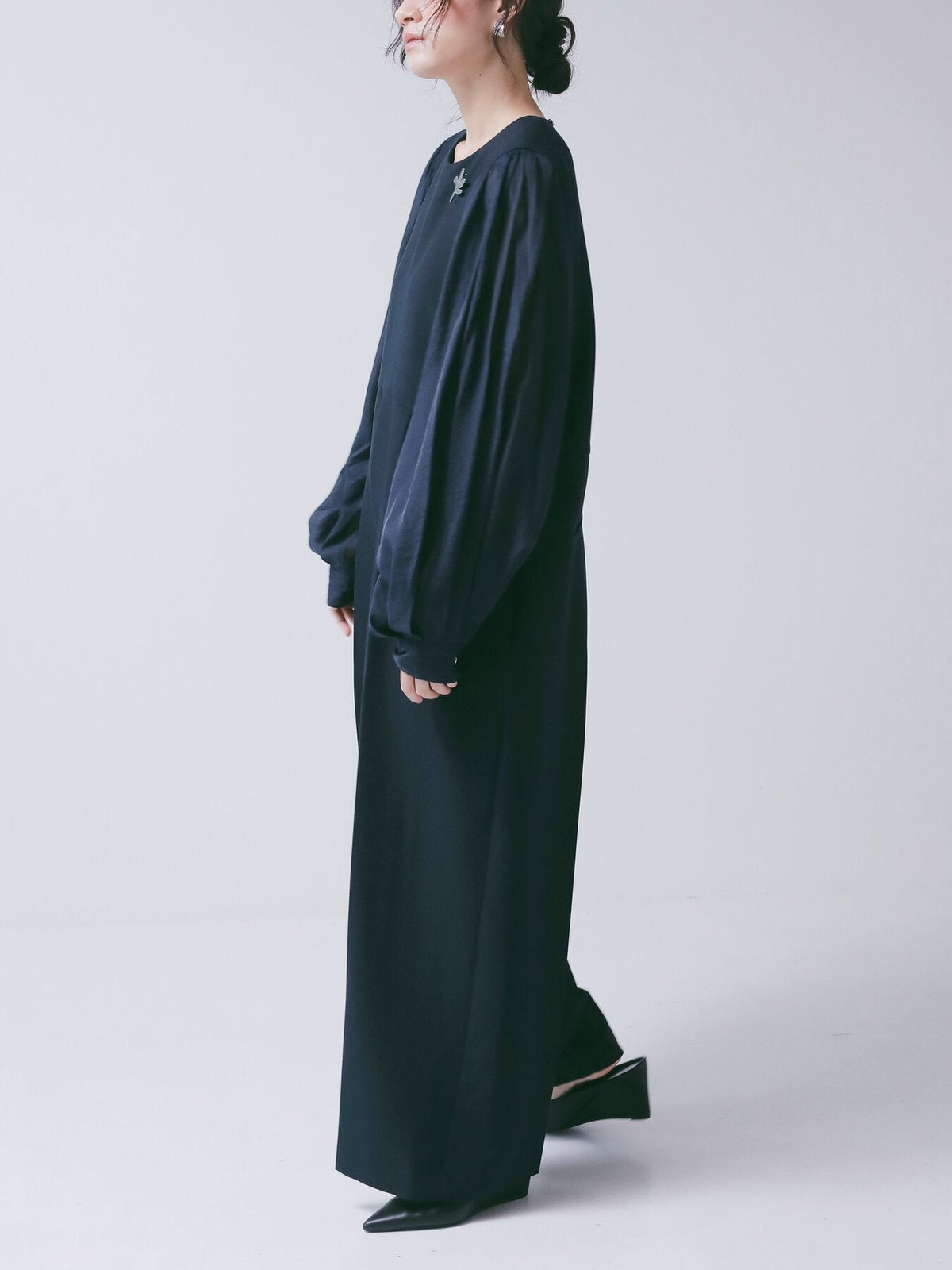 【CHIGNON 2027 PRE-SPRING】ソフトツイル2wayコンビネゾン - 12月下旬頃発送 - Champdelarose