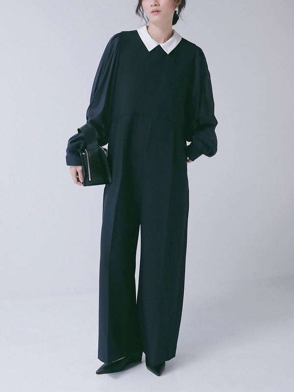 【CHIGNON 2027 PRE-SPRING】ソフトツイル2wayコンビネゾン - 12月下旬頃発送