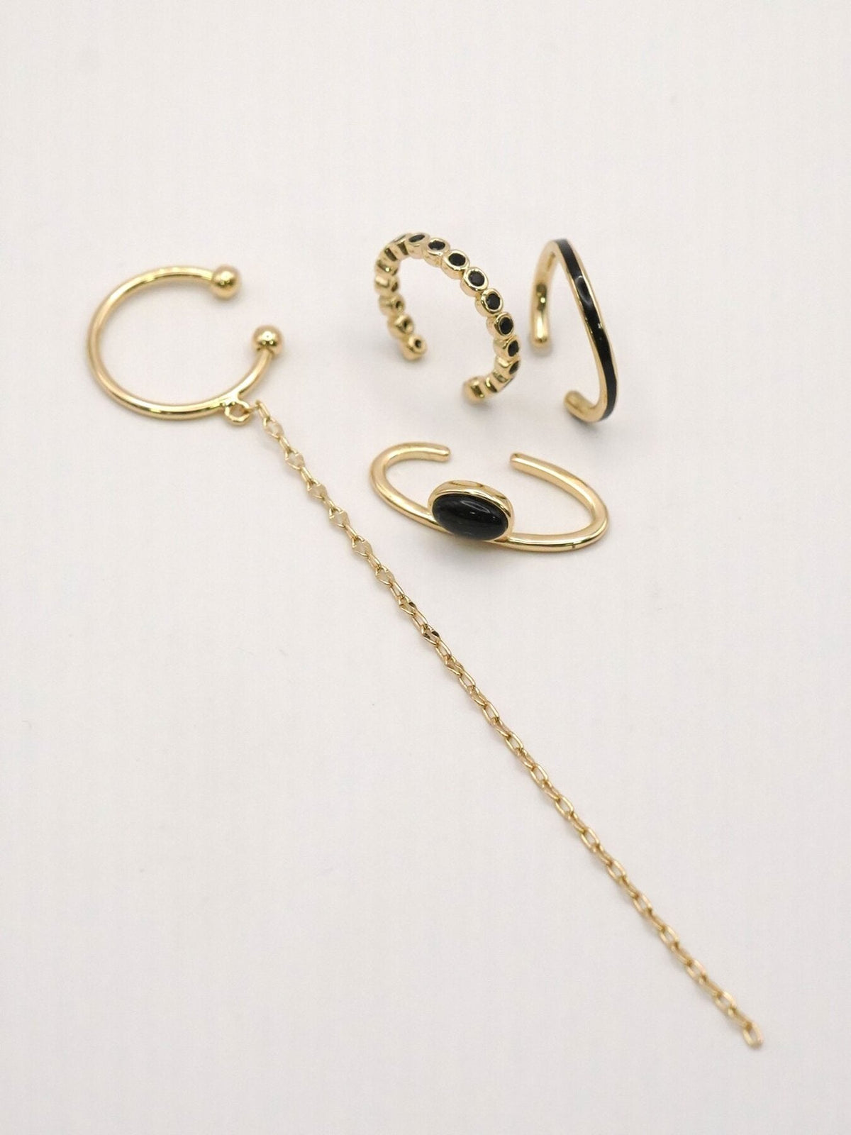 【CHIGNON 2027 PRE-SPRING】4レイヤーイヤカフセット - 12月下旬頃発送 - Champdelarose