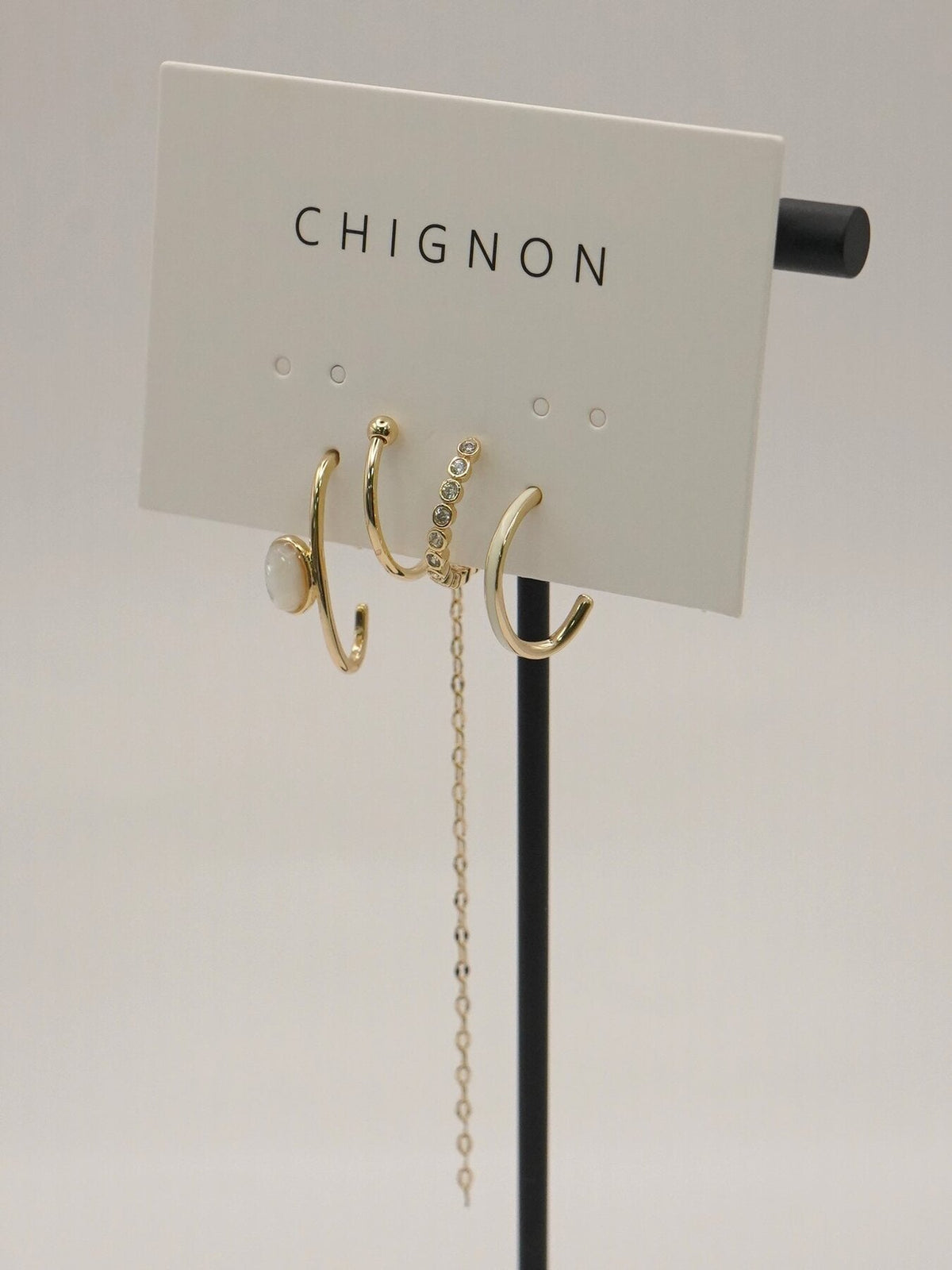 【CHIGNON 2027 PRE-SPRING】4レイヤーイヤカフセット - 12月下旬頃発送 - Champdelarose