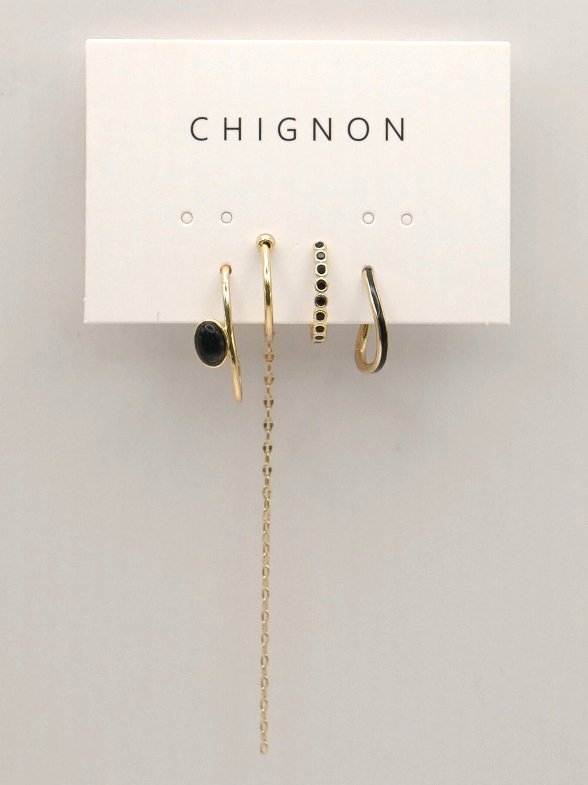 【CHIGNON 2027 PRE-SPRING】4レイヤーイヤカフセット - 12月下旬頃発送 - Champdelarose
