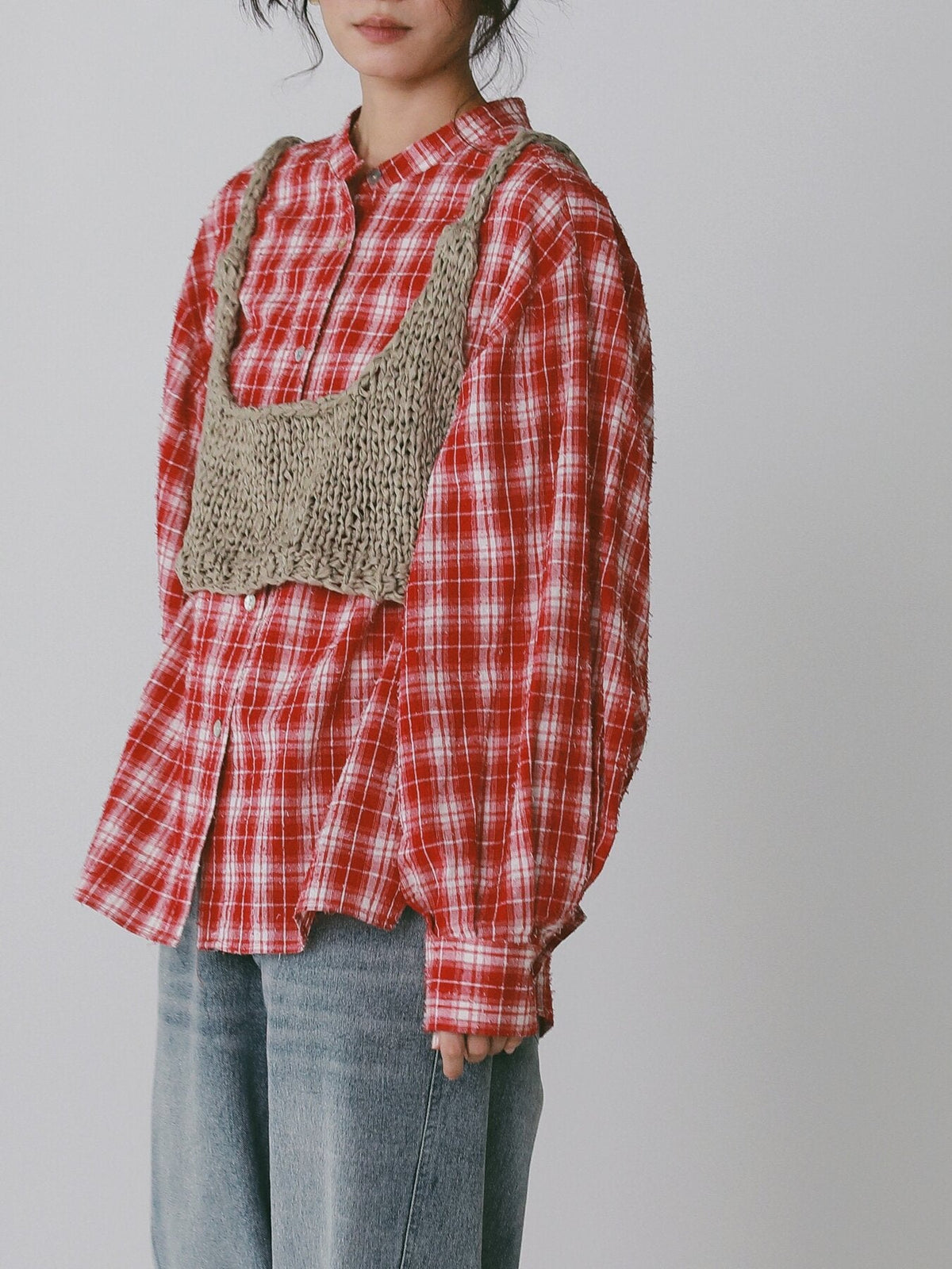 【CHIGNON 2027 PRE-SPRING】ミニループチェックBL - 12月中旬頃発送 - Champdelarose