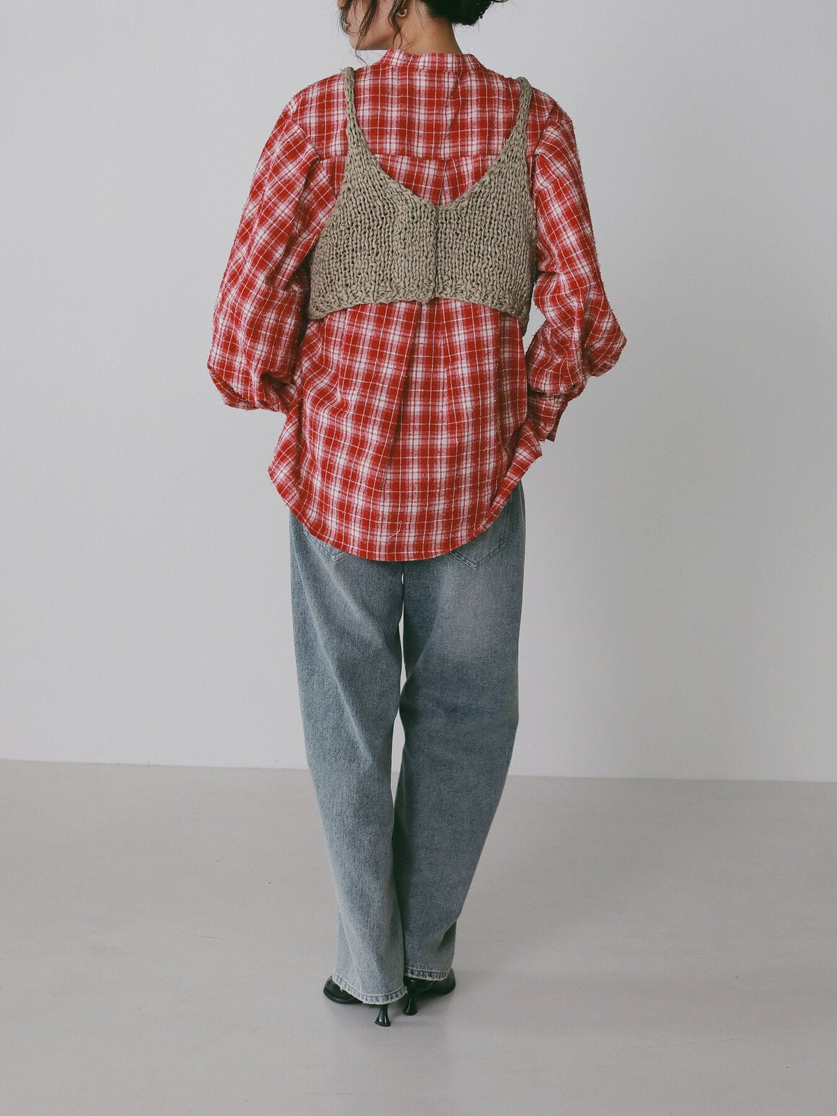 【CHIGNON 2027 PRE-SPRING】ミニループチェックBL - 12月中旬頃発送 - Champdelarose