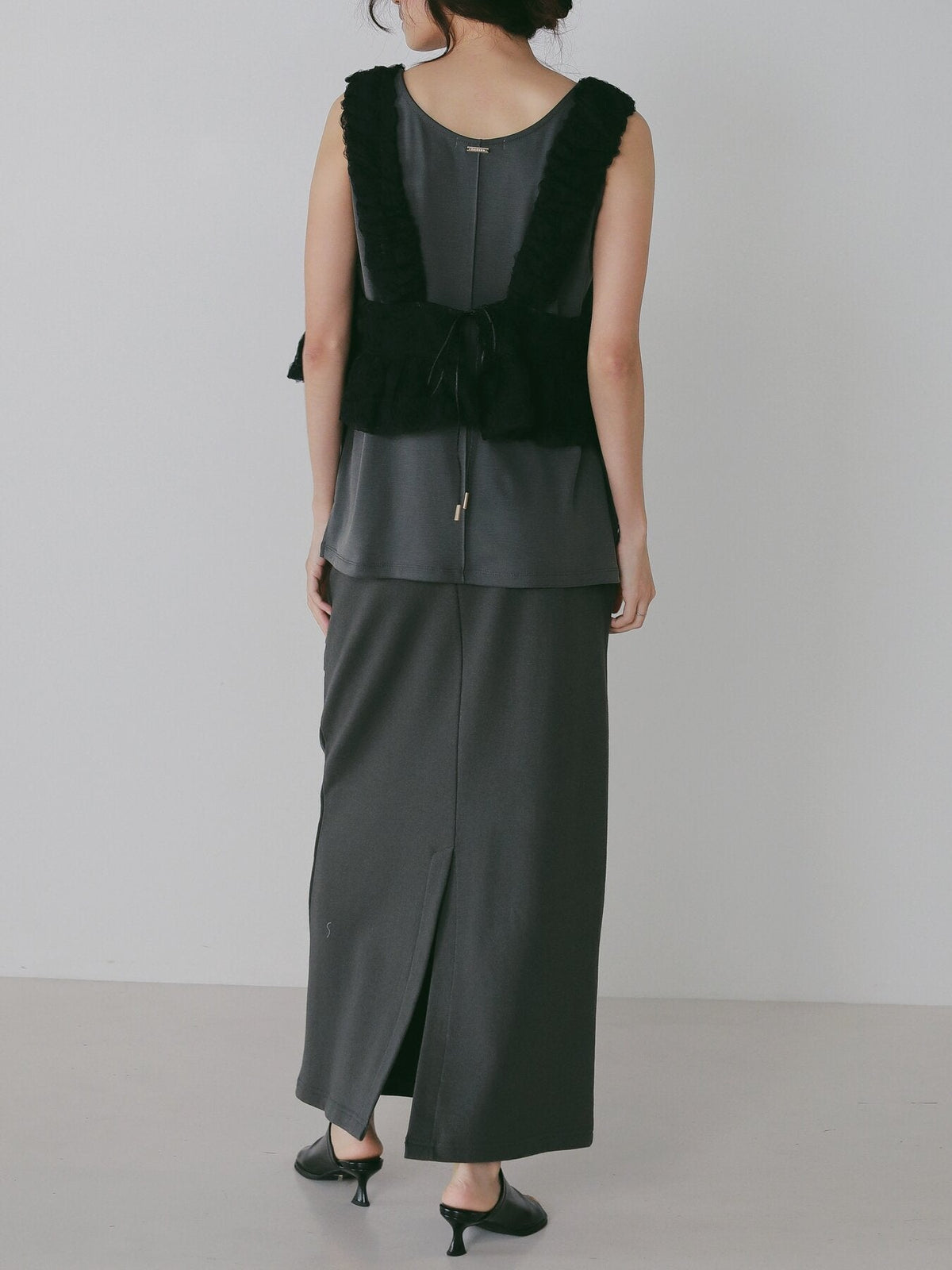 【CHIGNON 2027 PRE-SPRING】カレッジIラインSK - 12月中旬頃発送 - Champdelarose