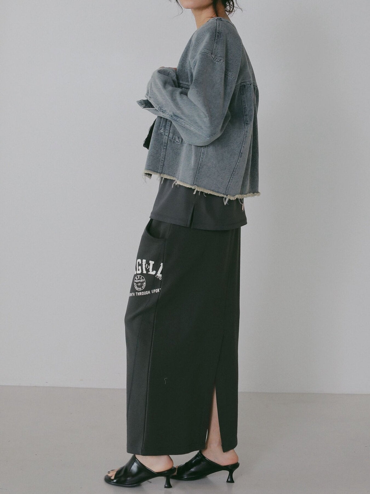 【CHIGNON 2027 PRE-SPRING】ヴィンテージデニムJK - 12月中旬頃発送 - Champdelarose