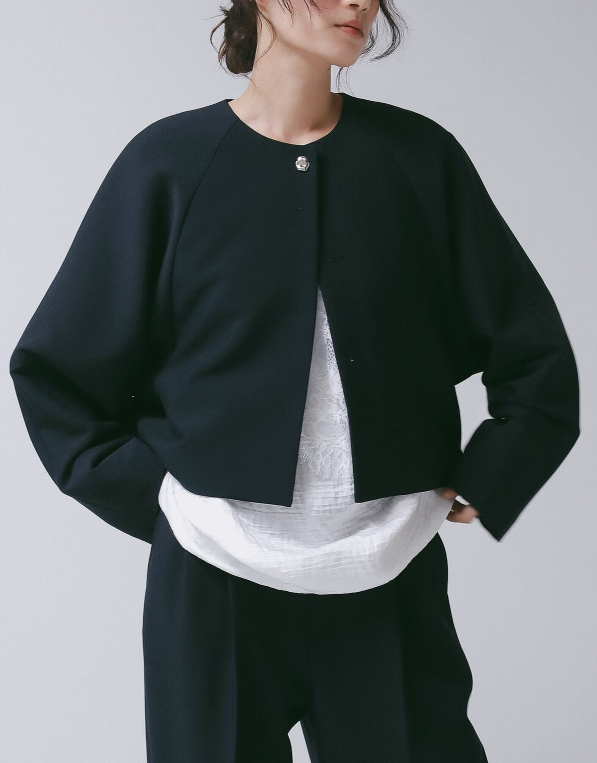 【CHIGNON 2027 PRE-SPRING】ソフトツイルドルマンJK - 12月下旬頃発送 - Champdelarose