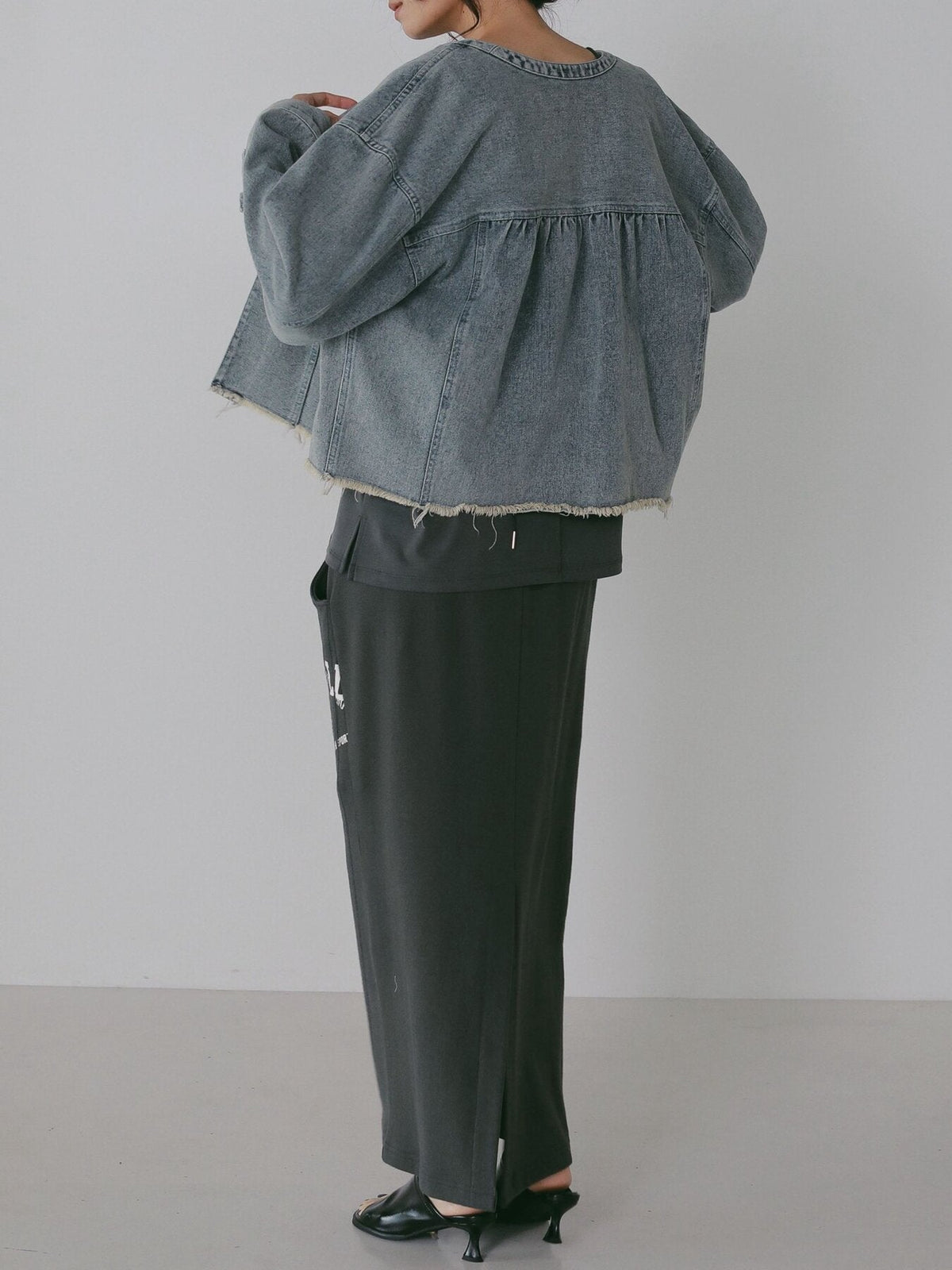 【CHIGNON 2027 PRE-SPRING】ヴィンテージデニムJK - 12月中旬頃発送 - Champdelarose