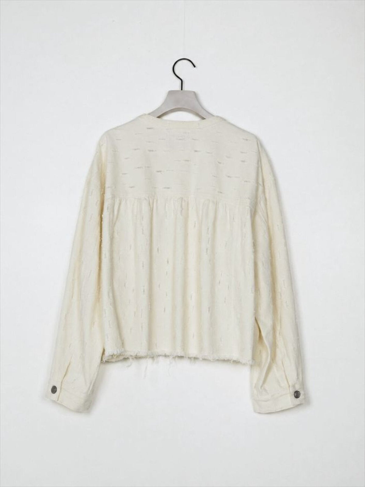 【CHIGNON 2027 PRE-SPRING】クラッシュクロップドJK - 12月中旬頃発送 - Champdelarose