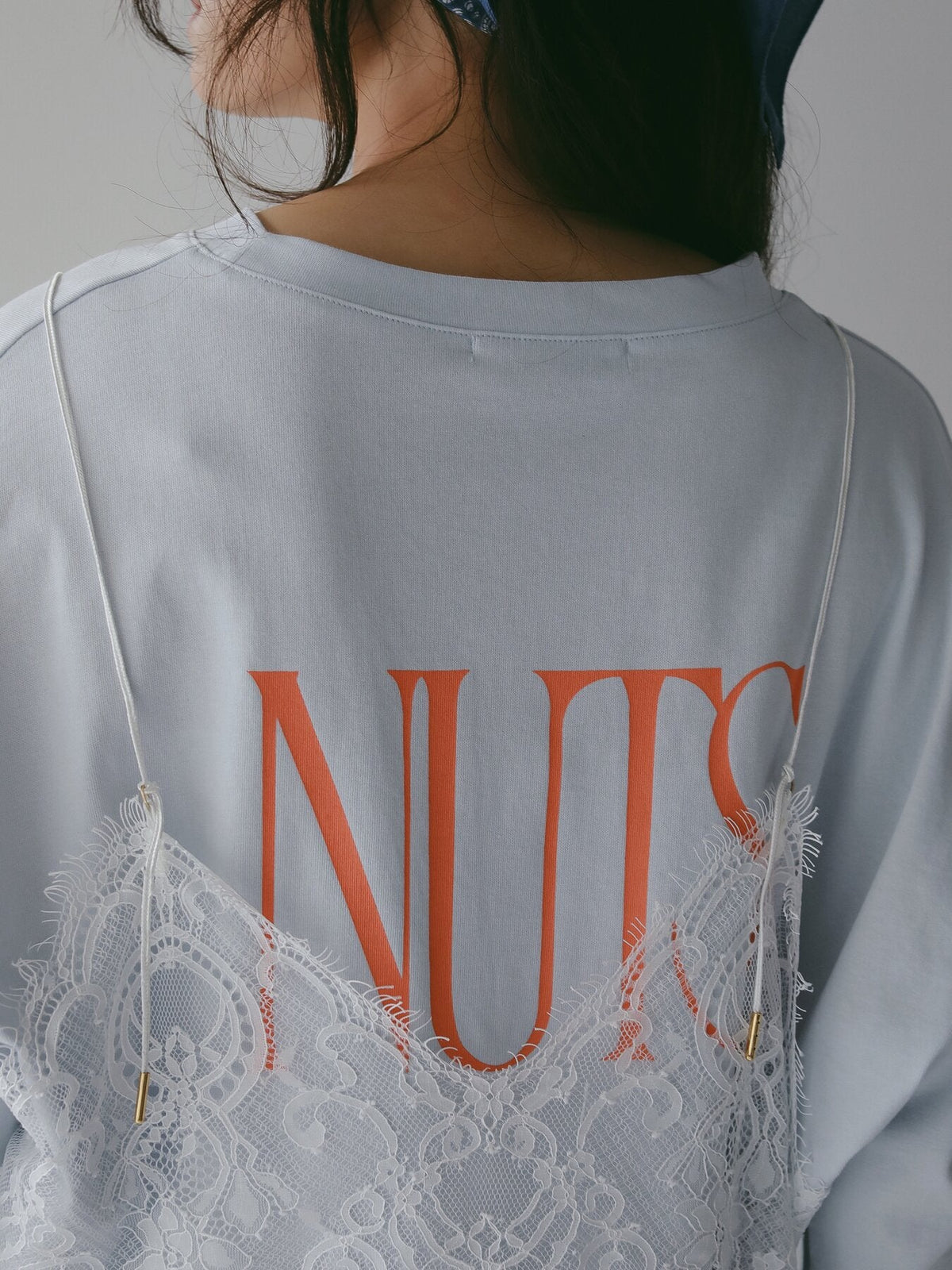 【CHIGNON 2027 PRE-SPRING】"PEANUTS"ロゴロンTEE - 12月中旬頃発送 - Champdelarose