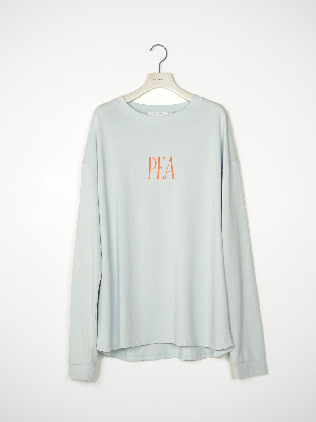 【CHIGNON 2027 PRE-SPRING】"PEANUTS"ロゴロンTEE - 12月中旬頃発送 - Champdelarose