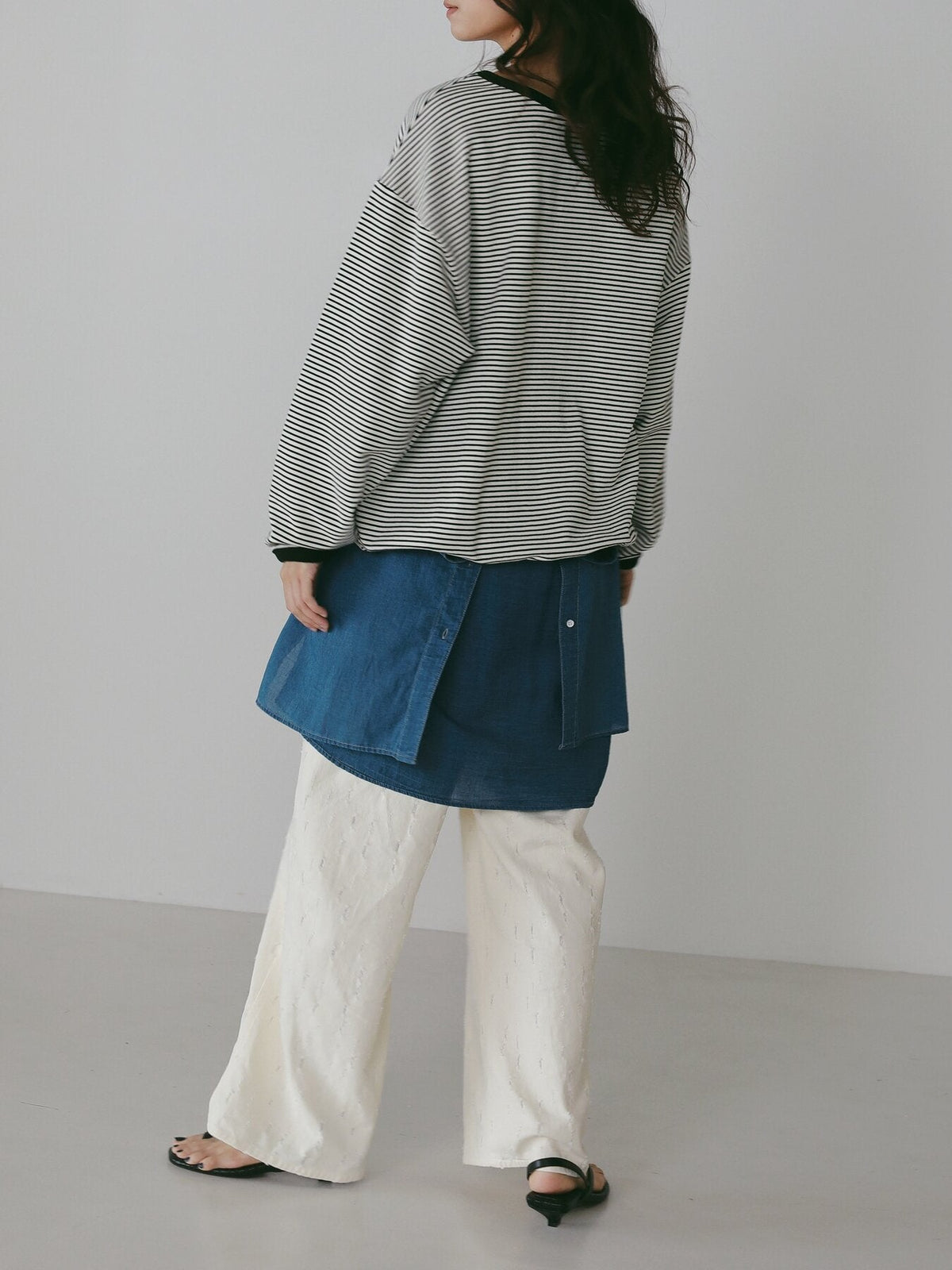 【CHIGNON 2027 PRE-SPRING】ボーダースウェットPO - 12月中旬頃発送 - Champdelarose