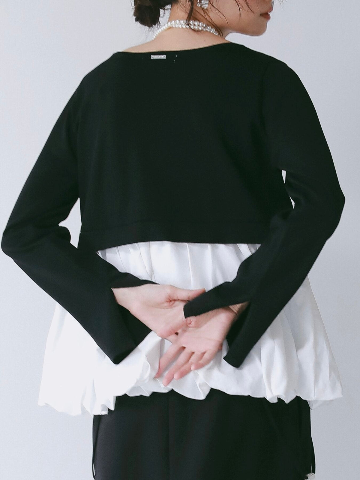 【CHIGNON 2027 PRE-SPRING】バルーンドッキングニットPO - 12月下旬頃発送 - Champdelarose