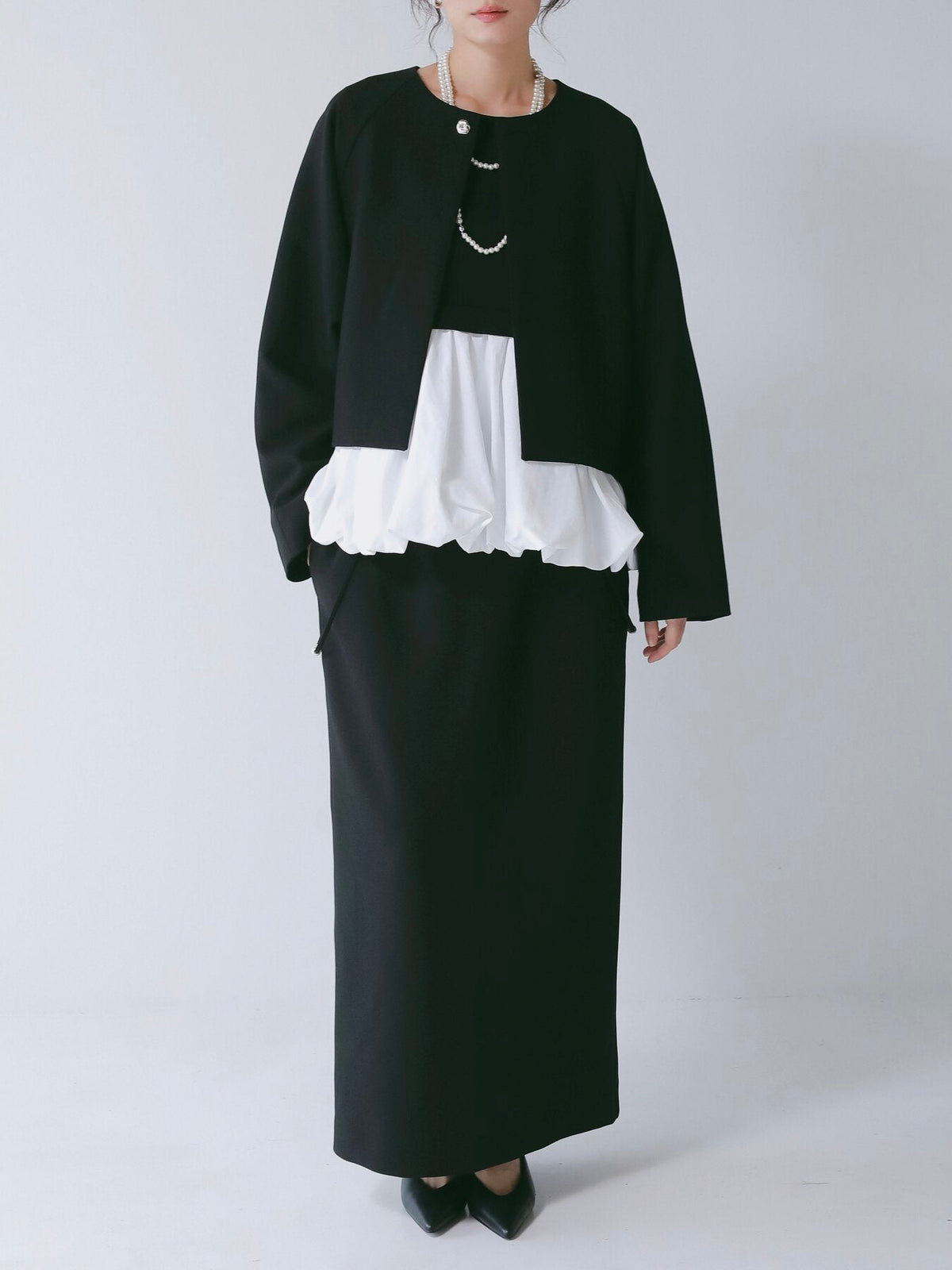 【CHIGNON 2027 PRE-SPRING】バルーンドッキングニットPO - 12月下旬頃発送 - Champdelarose