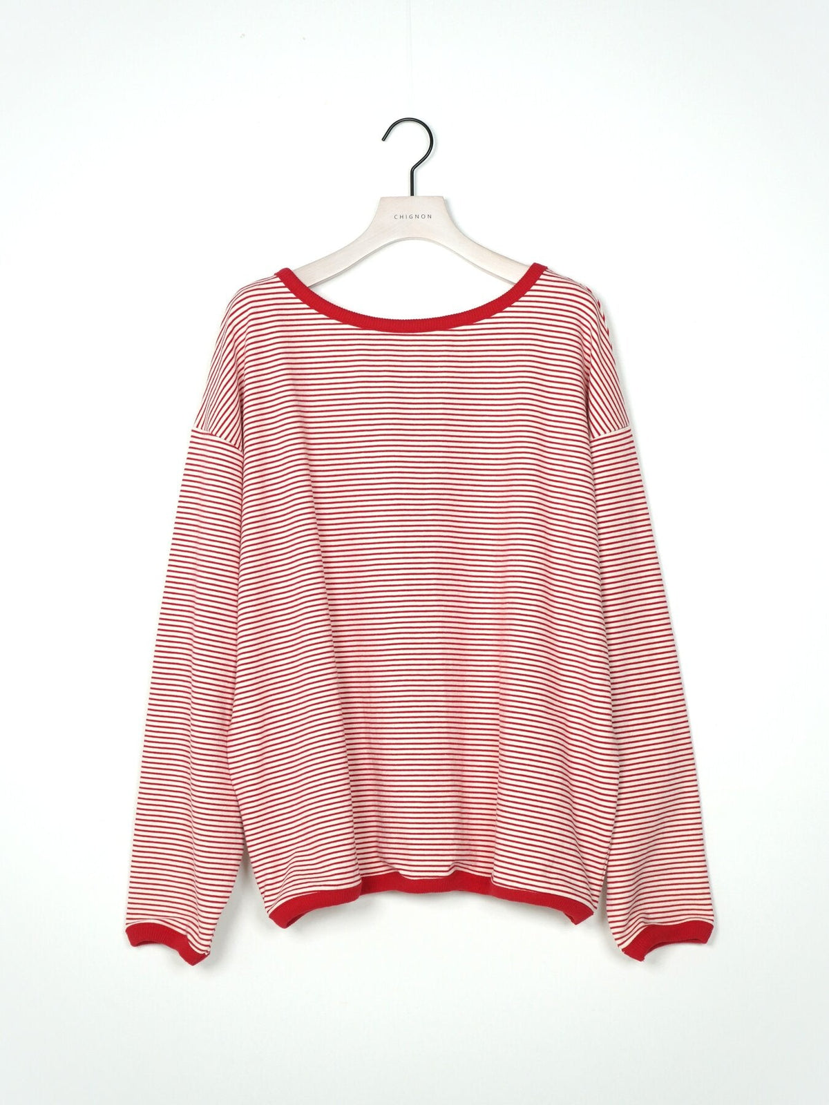 【CHIGNON 2027 PRE-SPRING】ボーダースウェットPO - 12月中旬頃発送 - Champdelarose
