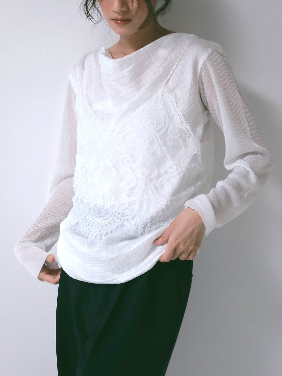 【CHIGNON 2027 PRE-SPRING】ニュアンスドレープドッキングPO - 12月下旬頃発送 - Champdelarose