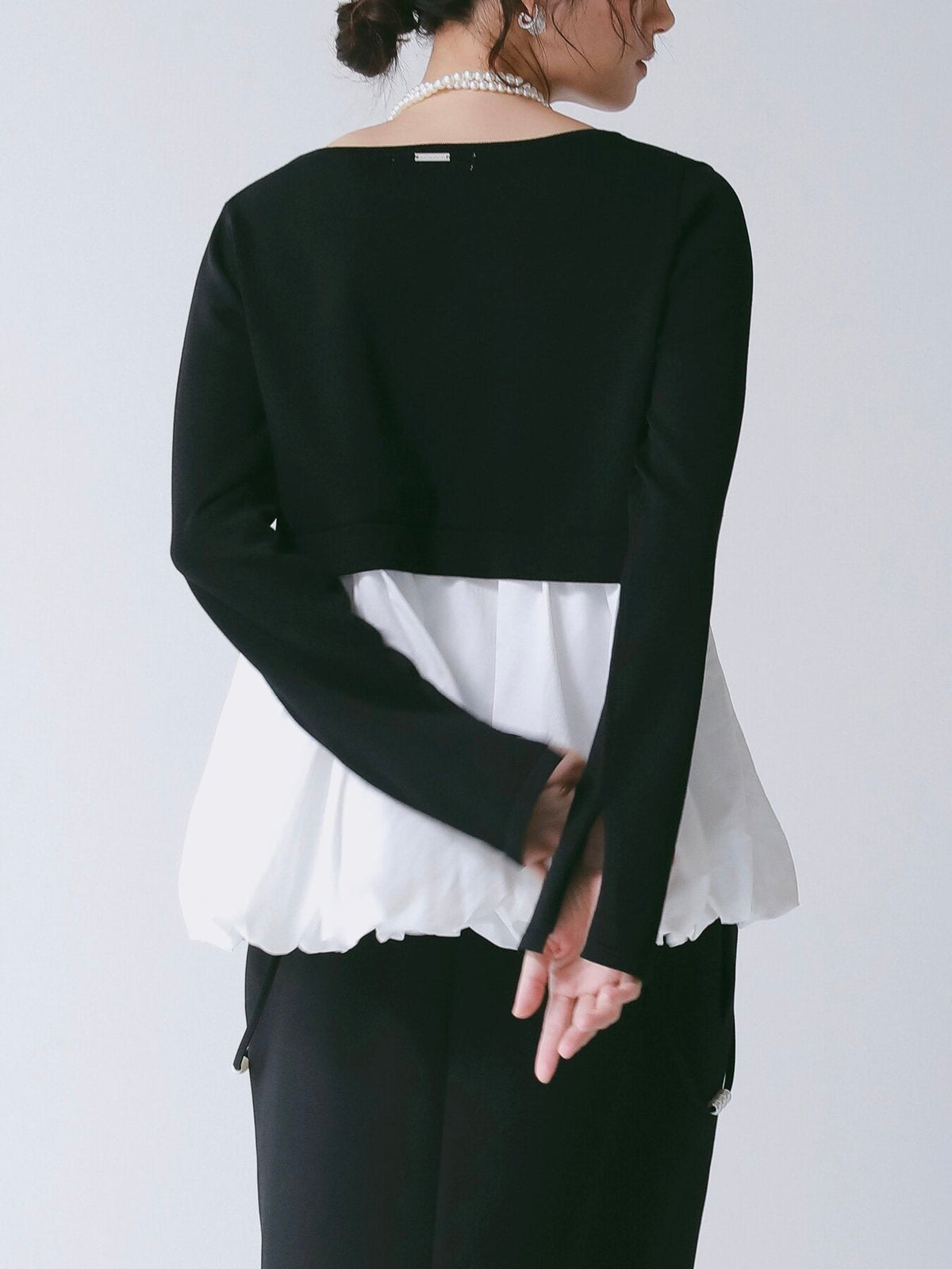 【CHIGNON 2027 PRE-SPRING】バルーンドッキングニットPO - 12月下旬頃発送 - Champdelarose