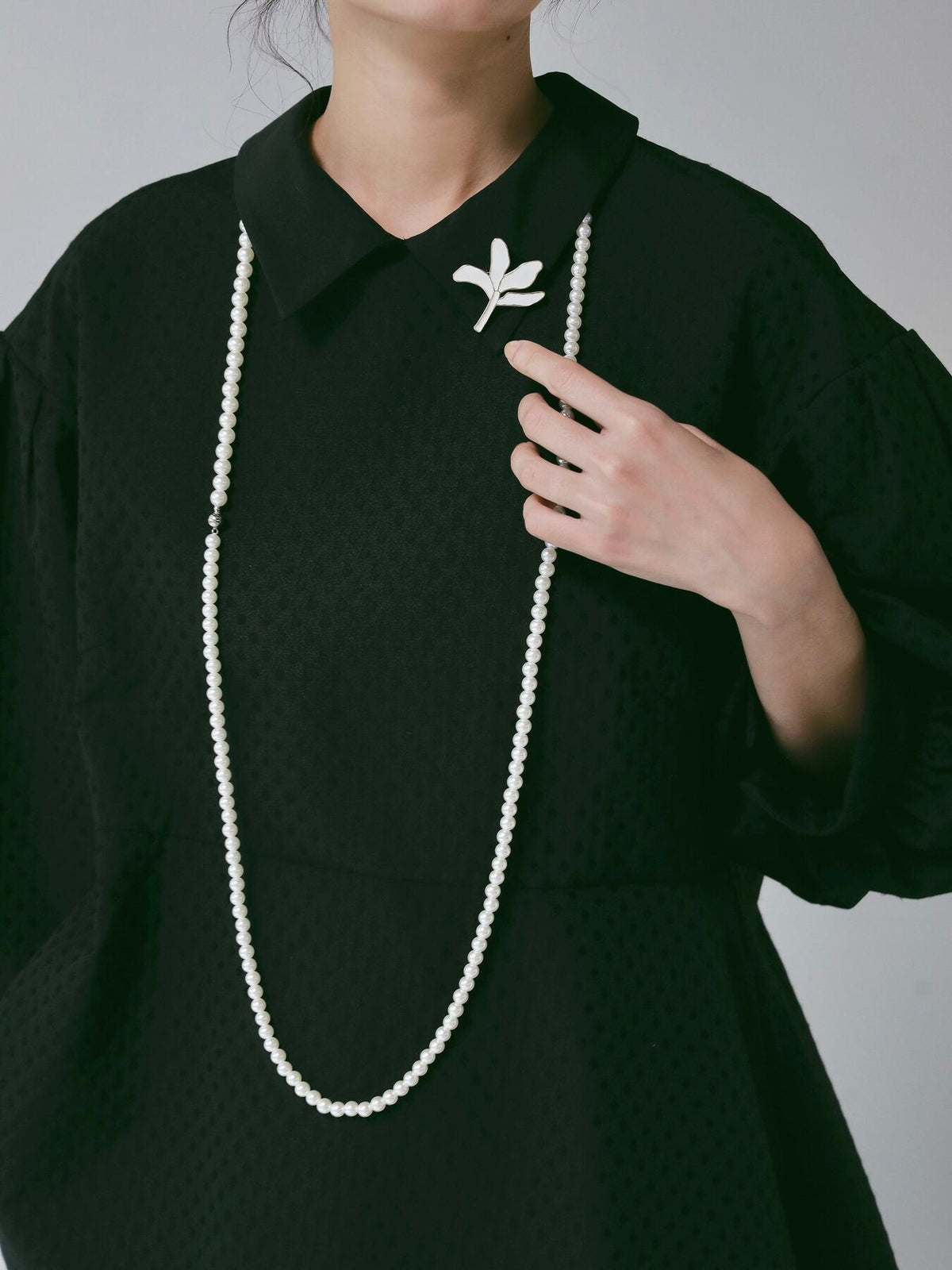 【CHIGNON 2027 PRE-SPRING】ドットジャカードペプラムPO - 12月下旬頃発送 - Champdelarose