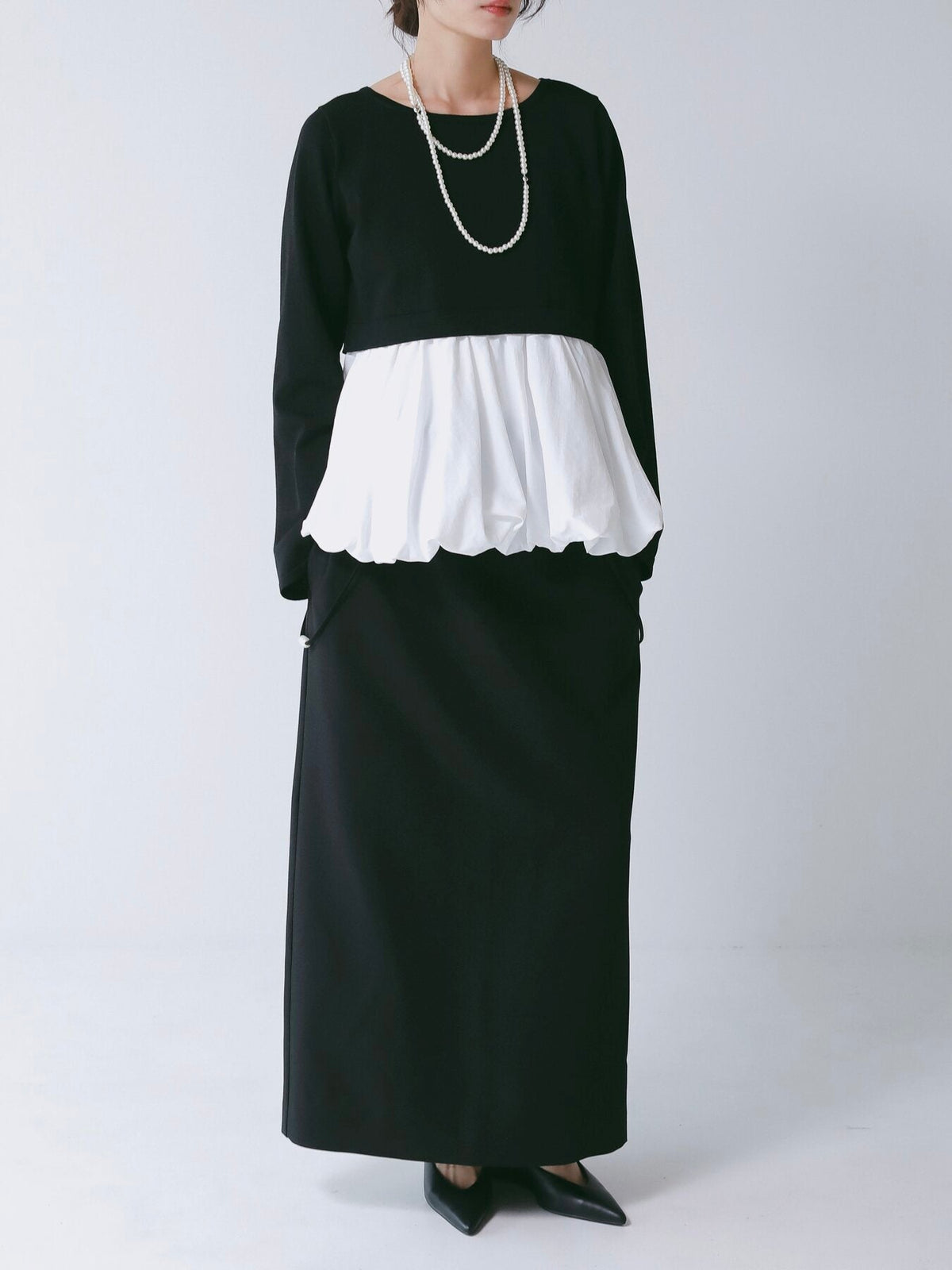 【CHIGNON 2027 PRE-SPRING】バルーンドッキングニットPO - 12月下旬頃発送 - Champdelarose