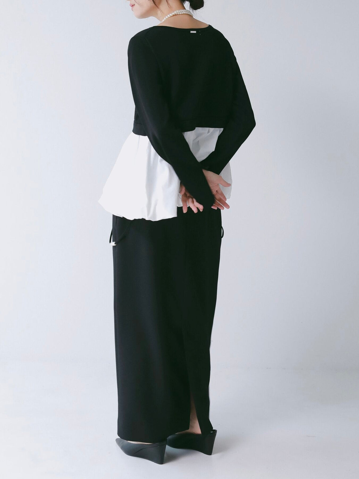 【CHIGNON 2027 PRE-SPRING】バルーンドッキングニットPO - 12月下旬頃発送 - Champdelarose